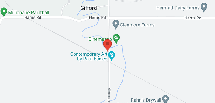 map of 5459 GLENMORE ROAD